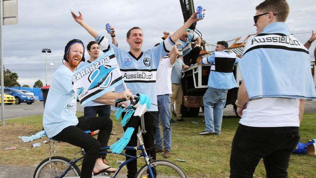 The party continues well after dawn in the Shire. Picture: Stephen Cooper