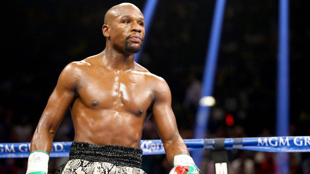 Floyd Mayweather reportedly won’t take to the ring in 2020 amid personal losses. (Photo by AL BELLO / GETTY IMAGES NORTH AMERICA / AFP)