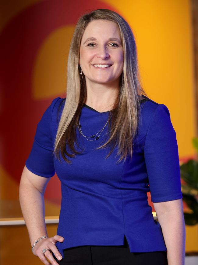 Optus CEO Kelly Bayer-Rosmarin. Picture: NCA NewsWire / Damian Shaw