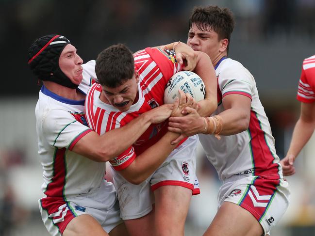 Jarrah Treweek was a nightmare for the Monaro Colts defence. Picture: Sue Graham