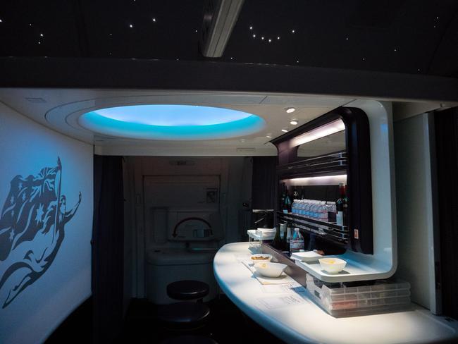 What you’ll see on the Virgin Australia Boeing 777.