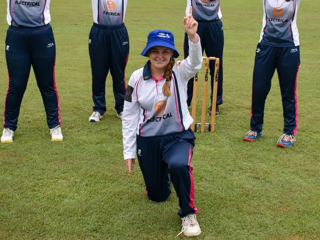 Western Suburbs Cricket Club's U13 female player Lily Audas-Gray.