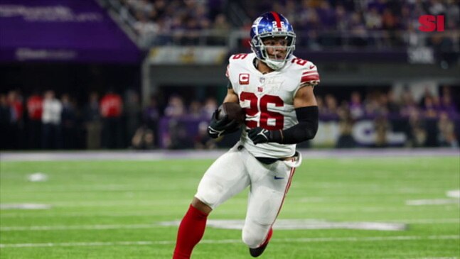 Giants' plan to fill Saquon Barkley void vs 49ers