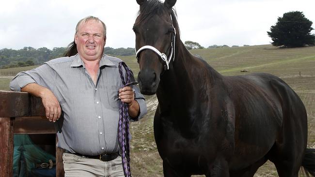 Grant Kluske says Go Dreaming will give a good sight in the Caulfield Cup. Picture: Simon Cross