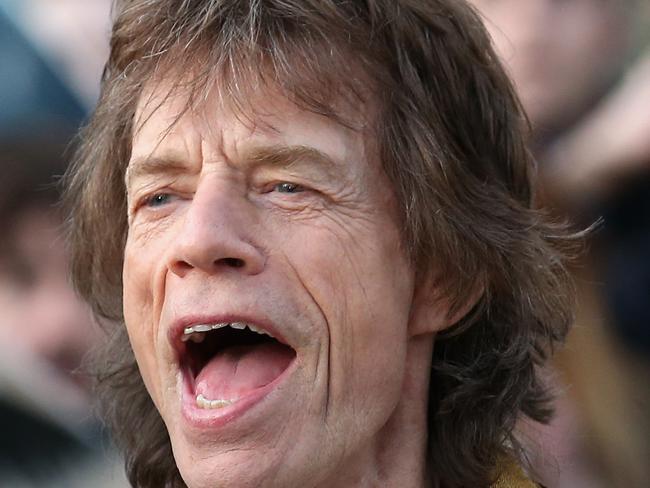 FILE - DECEMBER 08, 2016: Rock legend Mick Jagger and his partner Melanie Hamrick have welcomed a baby boy, Jagger's 8th child. LONDON, ENGLAND - APRIL 04: Mick Jagger arrives for the private view of 'The Rolling Stones: Exhibitionism' at the Saatchi Gallery on April 4, 2016 in London, England. (Photo by Chris Jackson/Getty Images)