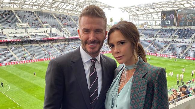 Victoria and David Beckham. Source: Instagram