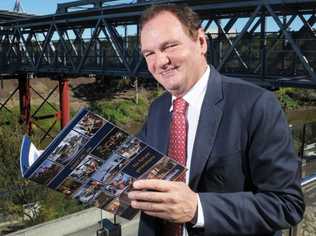 Ipswich mayor Paul Pisasale unveiled the 2013-2014 budget at Riverlink on Wednesday. Photo: Rob Williams / The Queensland Times. Picture: Rob Williams