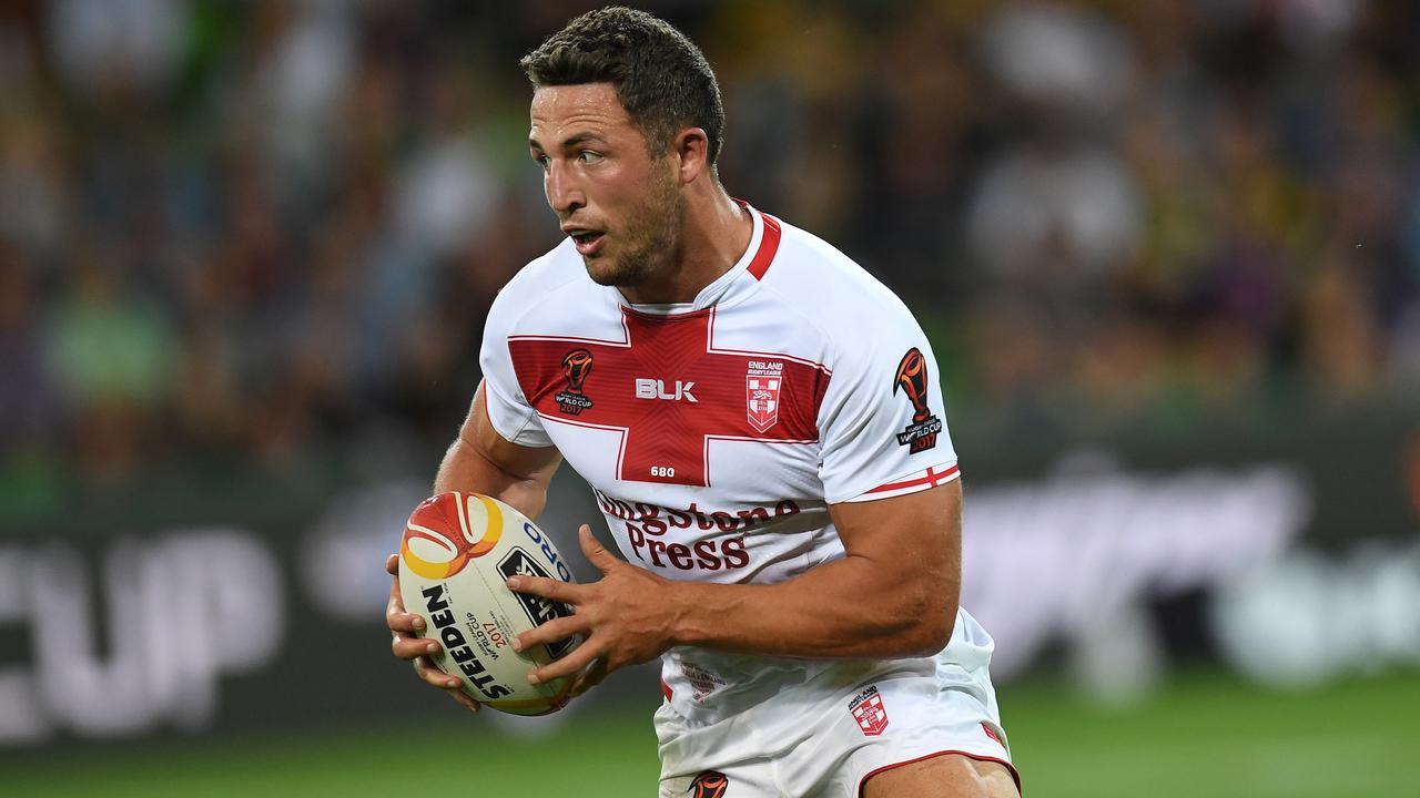 Sam Burgess will miss England’s Test series against New Zealand.