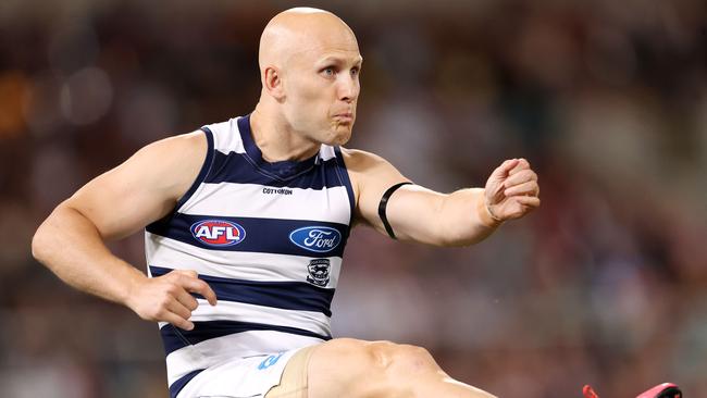 Gary Ablett still has it. Picture: Michael Klein