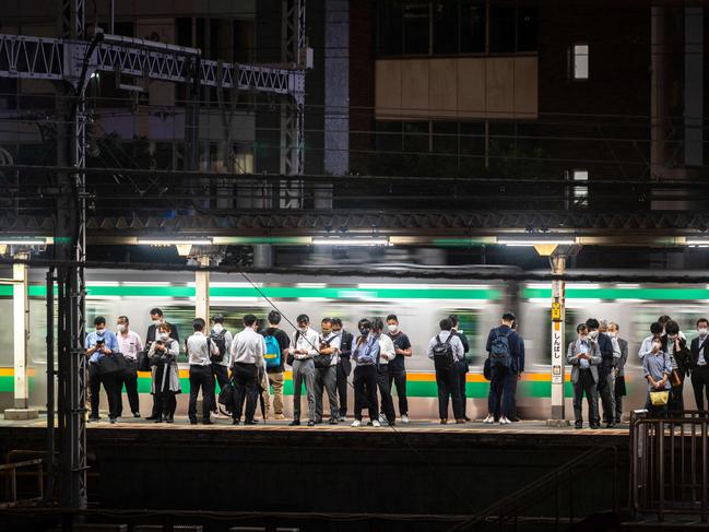 Just over six per cent of Japan’s population is fully vaccinated so far. Picture: AFP