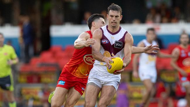 Jarryd Lyons had another big game against his former side. Picture: Getty Images