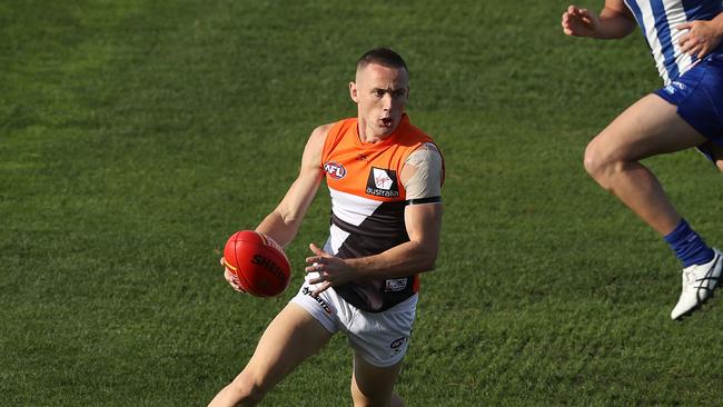 Jonathan Brown says Tom Scully is the best two-way runner he’s ever seen. Photo: Robert Cianflone/Getty Images