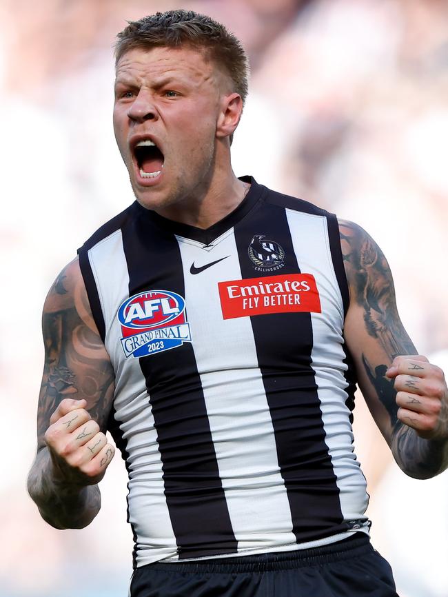 Dann has represented Collingwood star Jordan De Goey. Picture: Getty