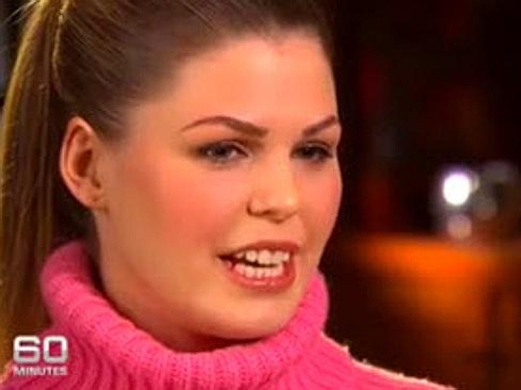 Belle Gibson speaking to 60 Minutes