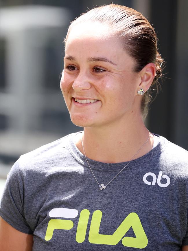 Ash Barty is another athlete who has used mindfulness.