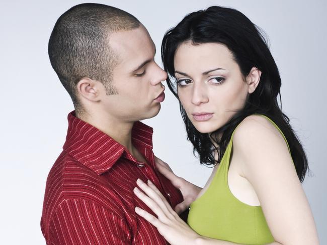 Young couple. Conflict. Dispute. Refusal. Fight. Generic image.