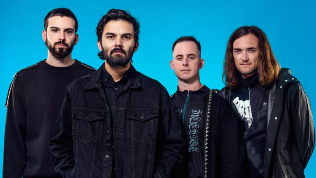 Sydney metal band Northlane. Picture: Giulia McGauran