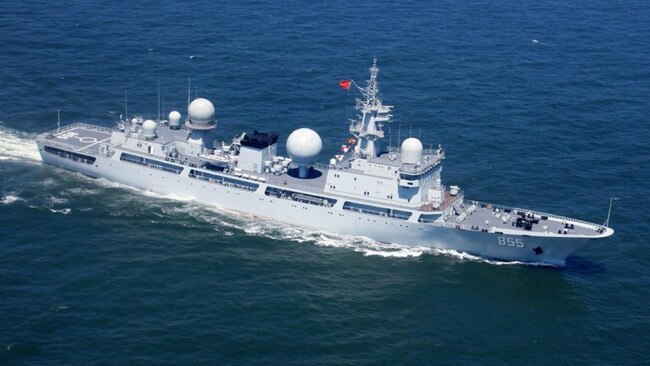 A Chinese surveillance ship has been spotted in waters off the Queensland coast during Talisman Sabre war games. FILE IMAGE