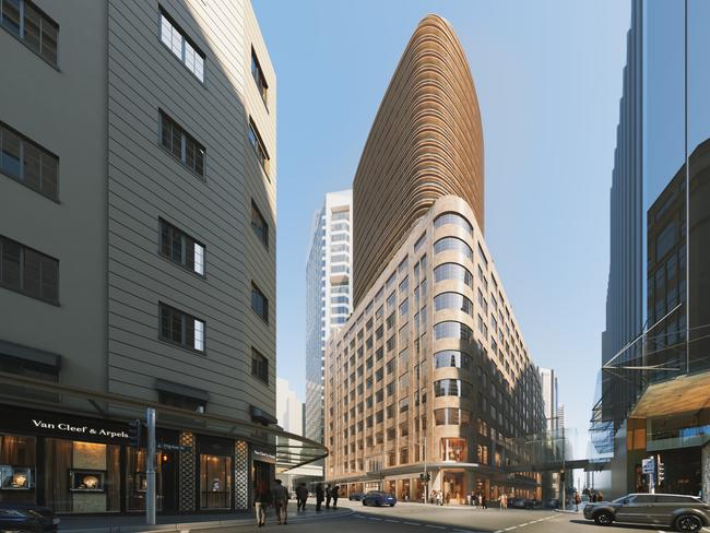 The Market St site would hold more than 100 apartments. Picture: Supplied