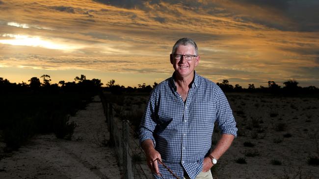 Rick Hinge is helping dairy farmers with their mental health. Picture: Dylan Coker