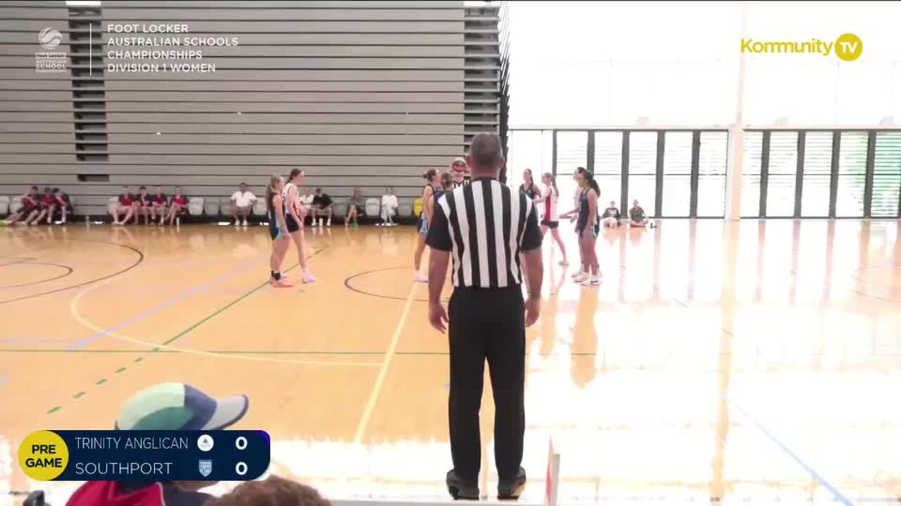 Replay: Trinity Anglican College v Southport SHS (U20 Women Div 1) - 2024 Basketball Australia Schools Championships Day 2