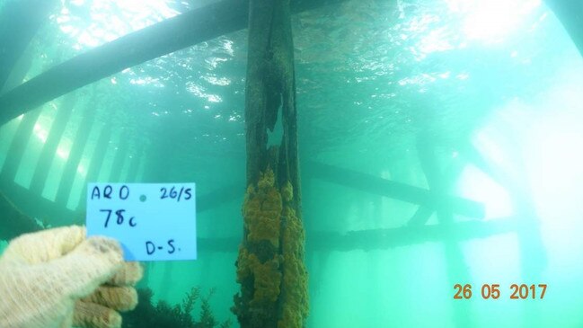 Ardrossan Jetty was identified as being in the worst condition of several Yorke Peninsula jetties. Picture: Yorke Peninsula Council