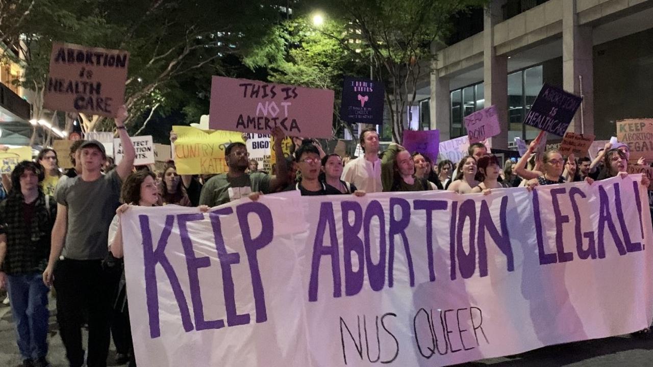 ‘We can’t trust them’: Anger directed towards LNP at abortion rally