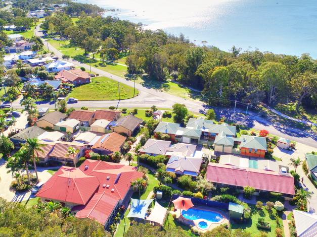 Cooloola Waters Retirement Resort at Tin Can Bay.