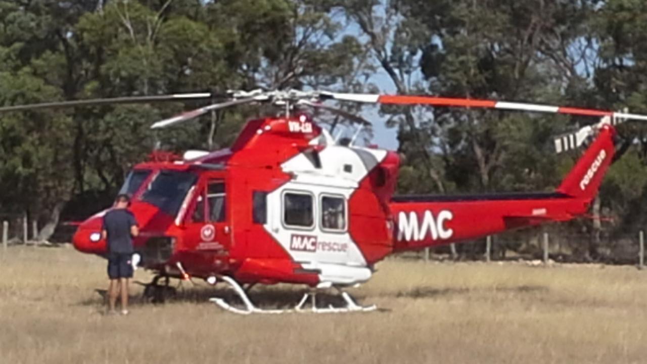 Trapped truckie in horror Hills rollover