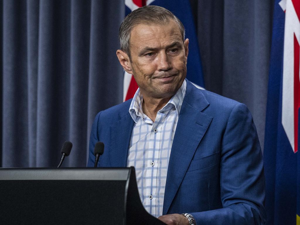 Health Minister Roger Cook announced the restrictions on Sunday. NCA NewsWire/Tony McDonough