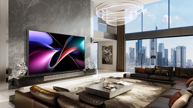 Hisense 116 inch TV to go on sale in Australia.