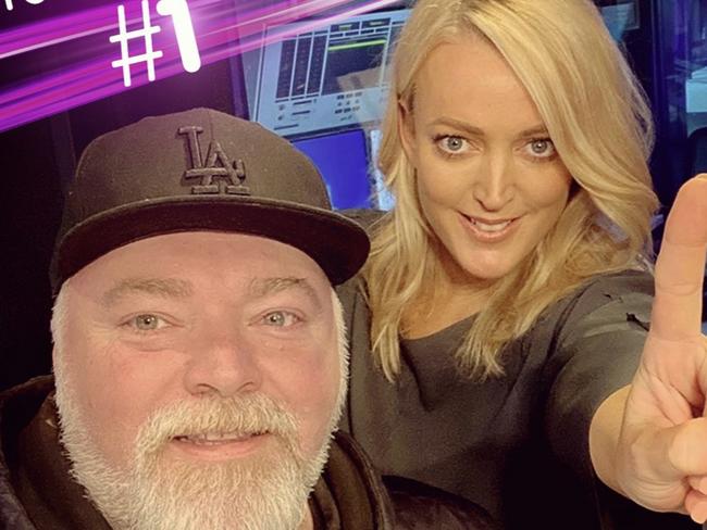 Kyle Sandilands Jackie O Undated. SUPPLIED