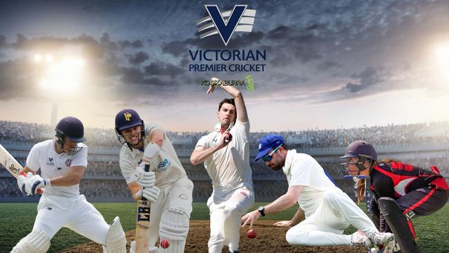 Victorian Premier Cricket Team of the week art.