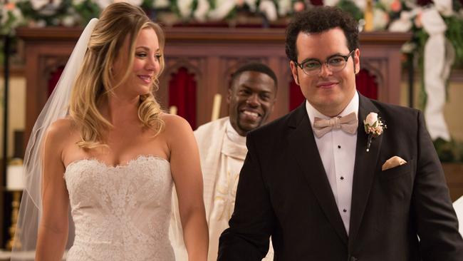 Kaley Cuoco and Josh Gad stink it up in The Wedding Ringer.