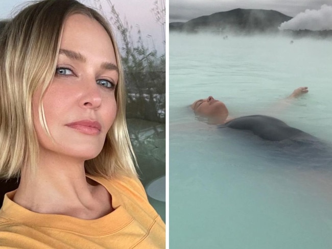 Lara Worthington sparks concern with salt water lagoon photo. Picture: Instagram/LaraWorthington