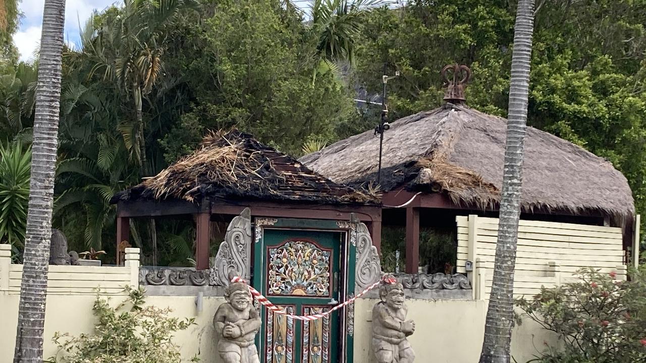 A West Australian tourist will face a Maroochydore court charged with arson following a fire in a grass thatched roof that caused the evacuation of a holiday complex.