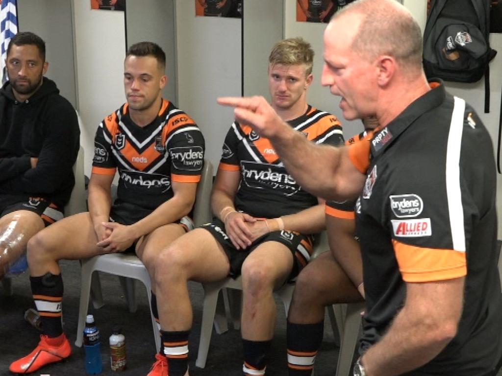 Michael Maguire fires into his Tigers team