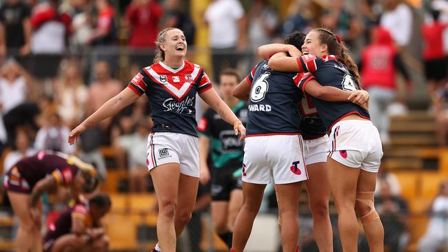 The Roosters are hoping for a similar result to the last time they played in a semi-final. Picture: Cameron Spencer/Getty Images