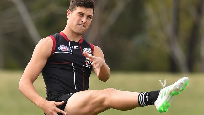 St Kilda big man Rowan Marshall has been a revelation in 2019.