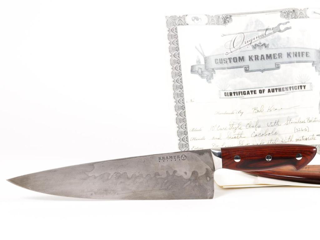 This knife seems to be the most sought after item. Picture: iGavel Auctions