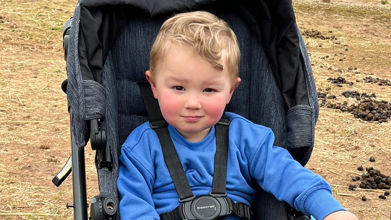 Luka Huddle, 2, drowned in a dam near Geelong on Tuesday. Picture: Supplied