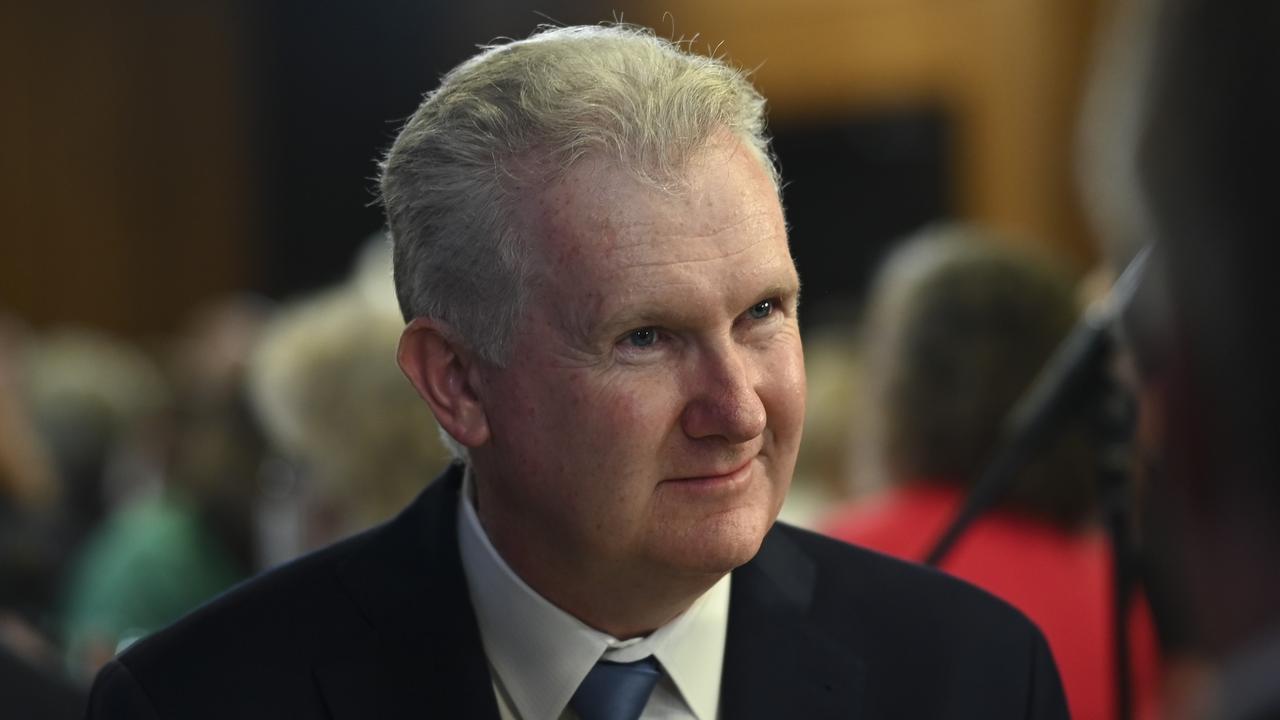 Workplace Relations Minister Tony Burke said negotiations to pass its next tranche of workplace laws were ongoing. Picture: NCA NewsWire / Martin Ollman