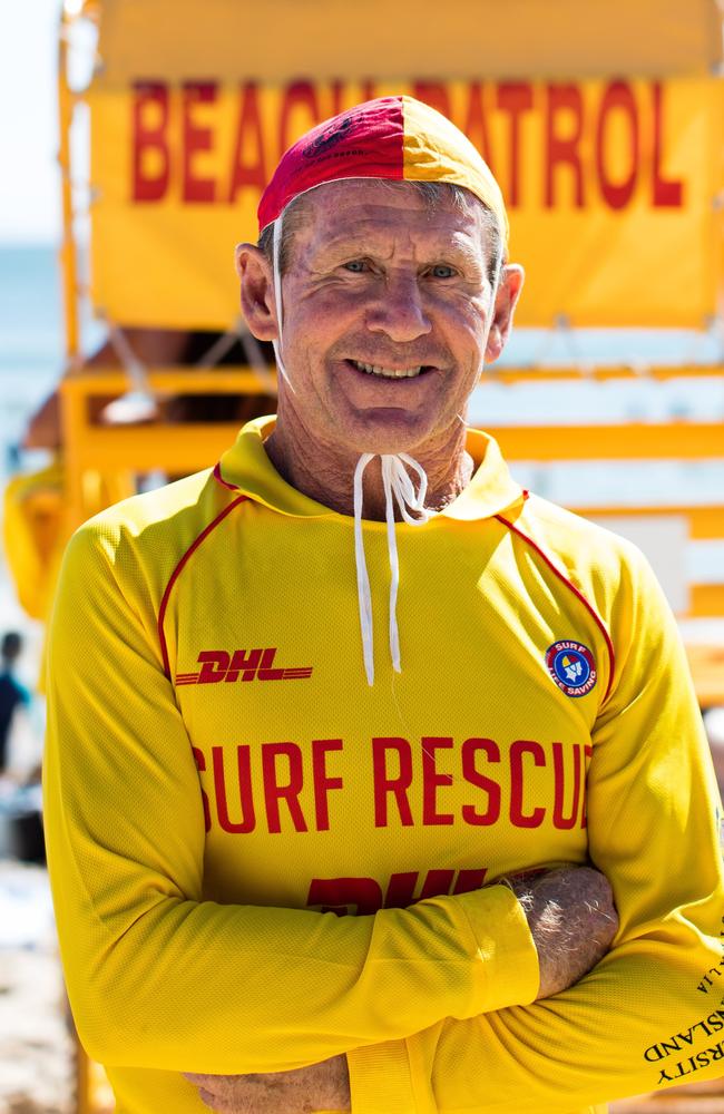 Long-time Noosa Surf Club president Ross Fisher.