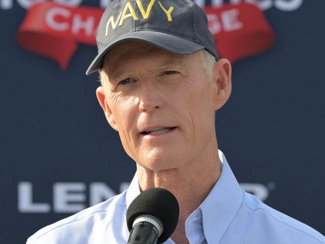 Senator Rick Scott. Picture: Jason Koerner/Getty Images for Helping a Hero