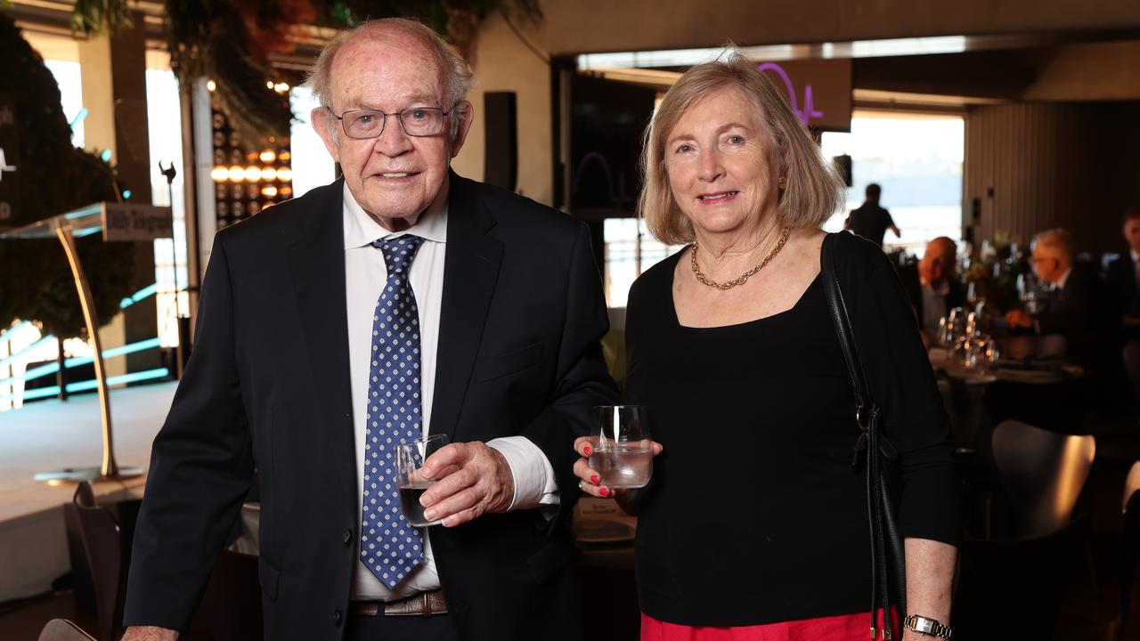 Peter and Alice Bradfield at the event on Thursday. Picture: Richard Dobson