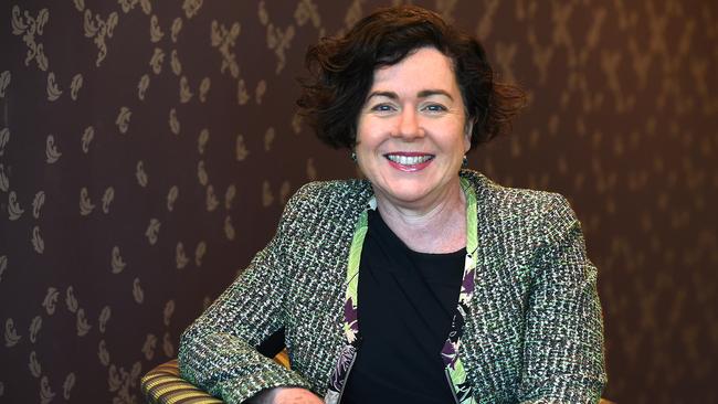 Rebecca Treston QC is the first female president of the Queensland Bar Association. Picture: AAP image/John Gass