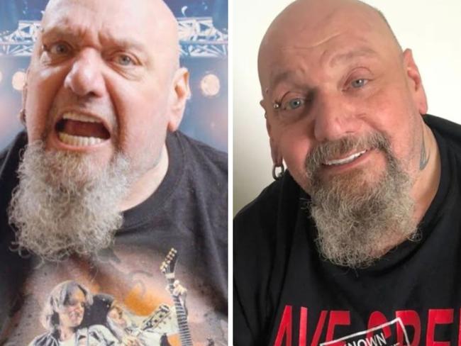 Former Iron maiden frontman Paul Di'Anno.