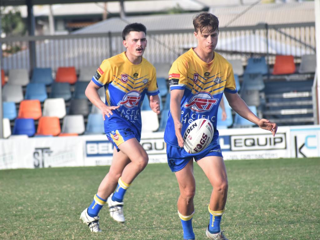 Rockhampton Rugby League A-grade men, Round 2, Yeppoon Seagulls versus Norths Chargers, Browne Park, April 10, 2022.