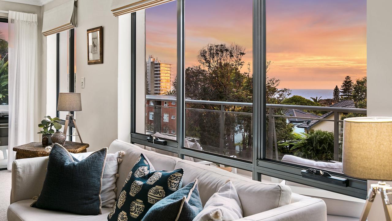 An ocean view and just 250m from Collaroy beach.