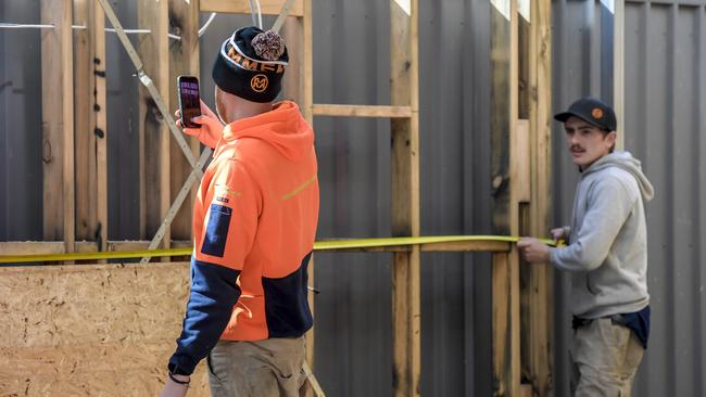 The government’s focus to alleviate the housing crisis is expected to turn to build-to-rent regulation after the HAFF passes federal parliament. Picture: NCA NewsWire / Roy VanDerVegt